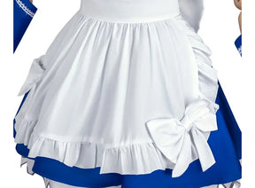 Anime EVA Asuka Langley Soryu Ayanami Rei Cosplay Costume Halloween Party Sweet Maid Uniform Dress Socks Headwear Prop Woman Set
