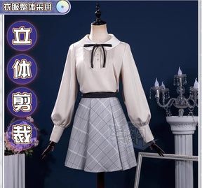 Shusheng-R BanG Dream! Ave Mujica Cosplay Sakiko Togawa Oblivionis Costume Shirt, skirt, socks, tie, Halloween party sweet JK uniform set