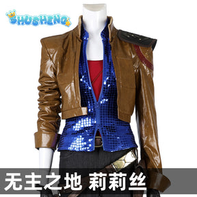 Lilith Cosplay Costume Leather Coat Vest Pants Borderlands Outfit Movie Border Cos Land Full Set Coat Women Halloween Roleplay Suit