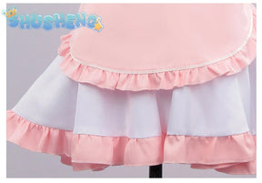 Anime Roshidere Alya Alisa Mikhailovna Kujou Cosplay Maid Costume Wig Yuki Suou Dress Maid Skirt Ayano Kimishima Halloween Women