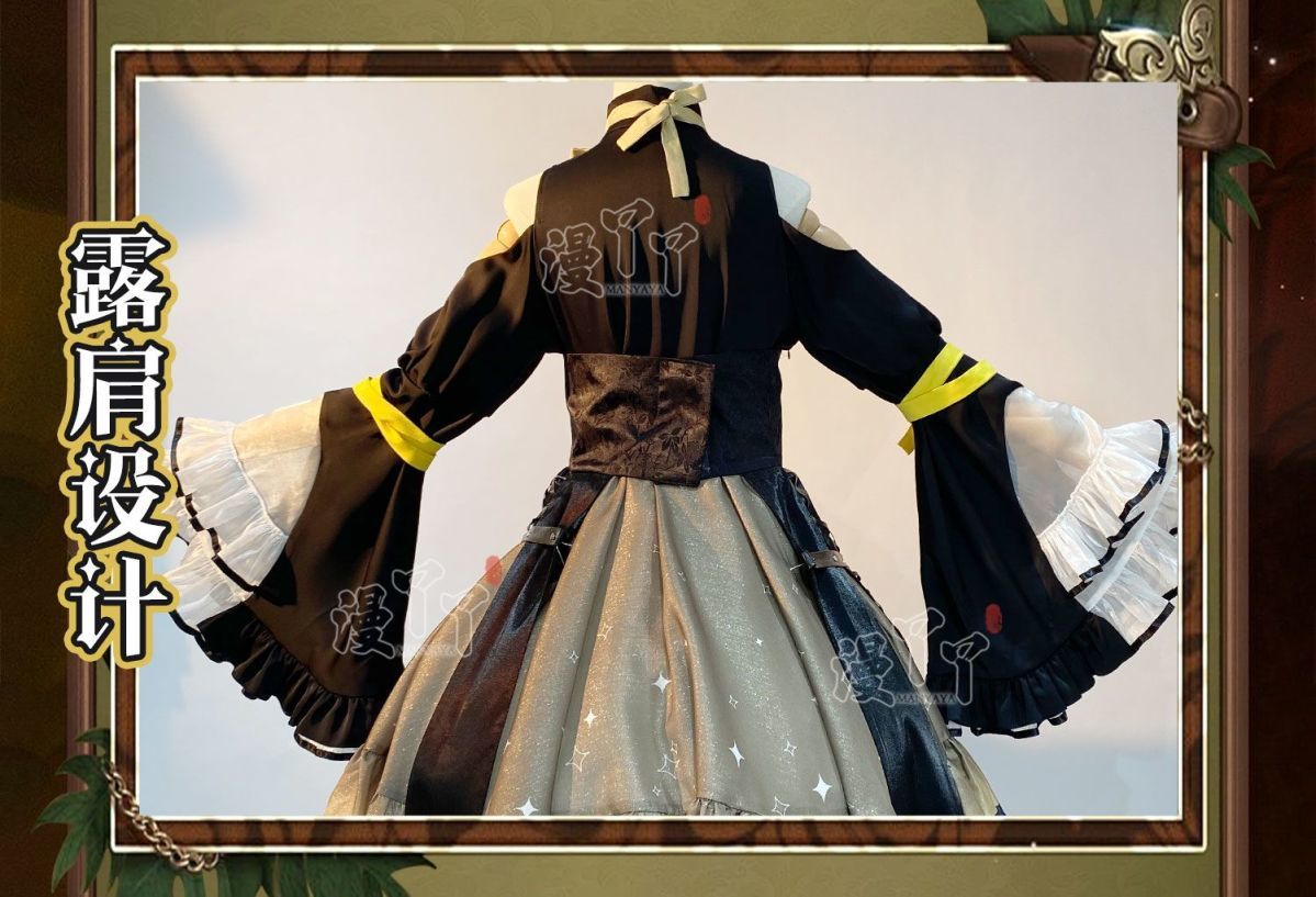 Kagaminee Rin x Rascal Collab Witchh Gothicc Halloween Cosplay Costume