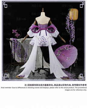Honor of Kings New Mooyiyi cos Krixi‌ Cosplay costume Halloween Christmas Role Playing Party Comic Exhibition Game Xiao Qiao