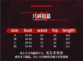 Arknights W's Qipao Skin Cosplay Costume Uniform Halloween Carnival Party Christmas Play Role Clothes Clothing for Women