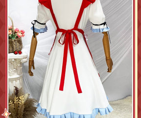Identity V Grace Naiad Game Suit Sweet Lovely Maid Dress Cosplay Costume Halloween Party Role Play Outfit Women