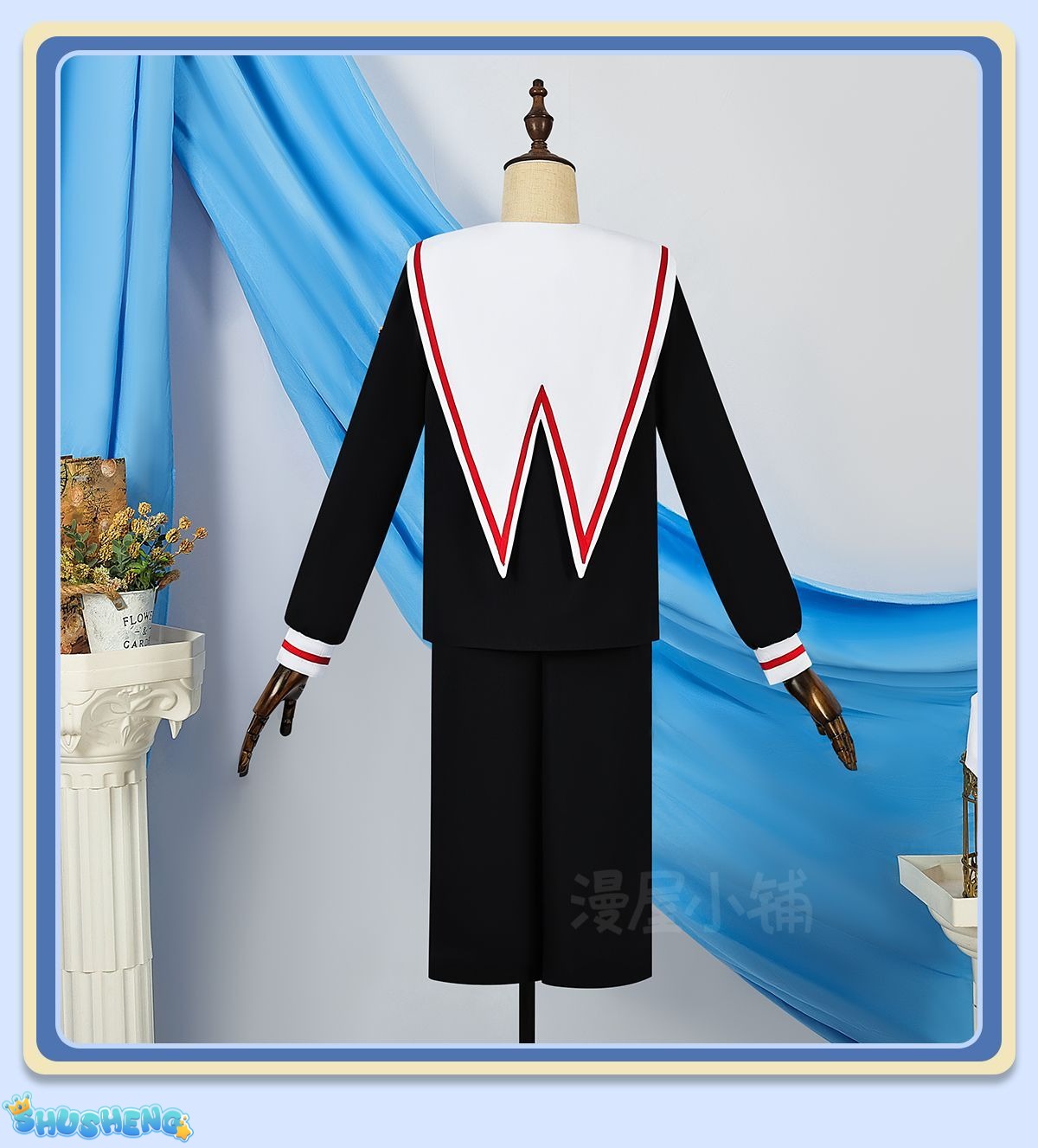 Anime Cardcaptor Sakura Cosplay Costume Kinomoto Sakura Li Syaoran School Uniform Outfit Halloween High Quality Anime Costumes