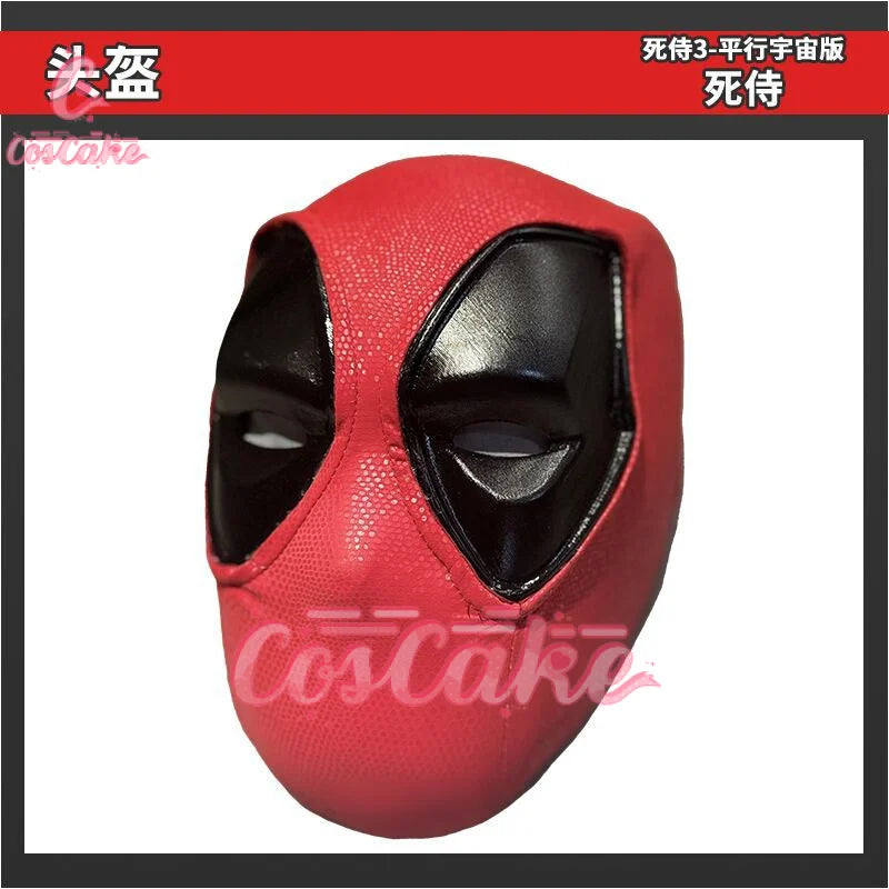 New Movie Deadpool Cosplay Costume Red Zentai Bodysuit Party Men Wolverine Full Jumpsuits Sword Bag Boots Belt Custom Made