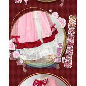Anime Rozen Maiden Hinaichigo Souseiseki Cosplay Costume Halloween Carnival Sweet and Cute Lolita Dress and Accessories Girl Set