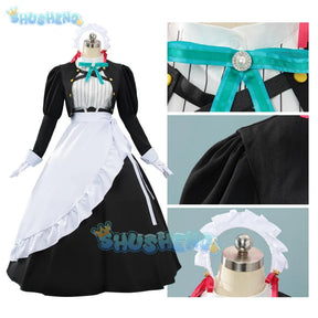 Anime Kimi Wa Meido-sama Yuki Yokoya Cosplay Costume Xue Maid Dress Uniform Hairband Hitoyoshi Yokoya Halloween Party for Women