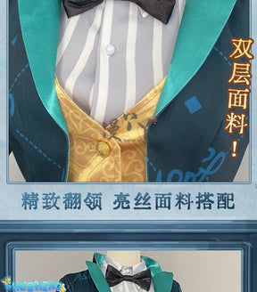 Emma Woods Gardener Cosplay Costume Game Identity Ⅴ Theater Host Halloween Carnival Uniform Anime Clothing Party Suit