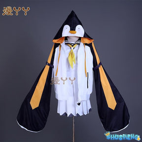 Anime Vtuber Cosplay Petra Gurin Outfit Jumpsuit Coat Pleated Skirt Fishbone Clip Suit Wig Role Play Halloween Party Costume