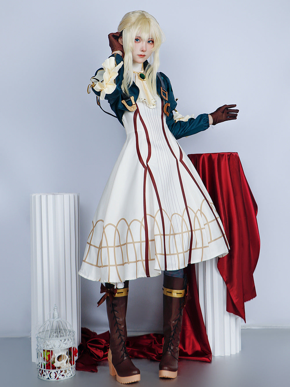 Anime Violet Evergarden Cosplay Costume Cosplay Violet Evergarden Costume For Women Halloween Two-dimensional Role Play