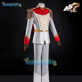 Anime Person 5 Akechi Goro Cosplay Costume Strange Thief Uniform Halloween Carnival Party Christmas Play Role Clothes
