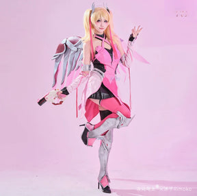 Mercy Angela Ziegler Overwatch OW Cosplay red angel Costume Halloween leather jumpsuit props wig accessories uniform Woman set