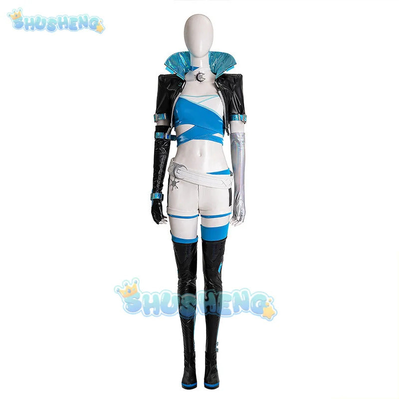 Luna Snow Cosplay Costume Seol Hee Uniform Halloween Carnival Party Christmas Play Role Clothes Clothing for Women