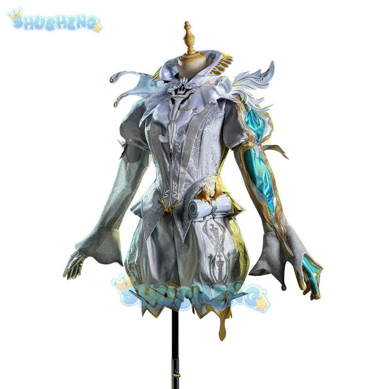 Shusheng Identity V Matthias Czernin Puppeteer KING-H1 Game Suit Uniform Cosplay Costume Halloween Party Role Play Outfit Men