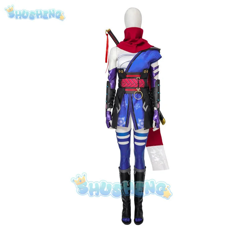 Rivals‌Psylocke‌ Cosplay Costume Betsy Braddock Uniform Halloween Carnival Party Christmas Play Role Clothes Clothing for Women