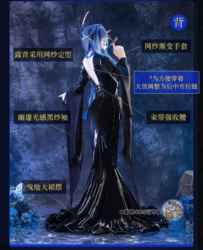Reverse:1999 Arcana Cosplay Costume Uniform Halloween Carnival Party Christmas Play Role Clothes Clothing for Women