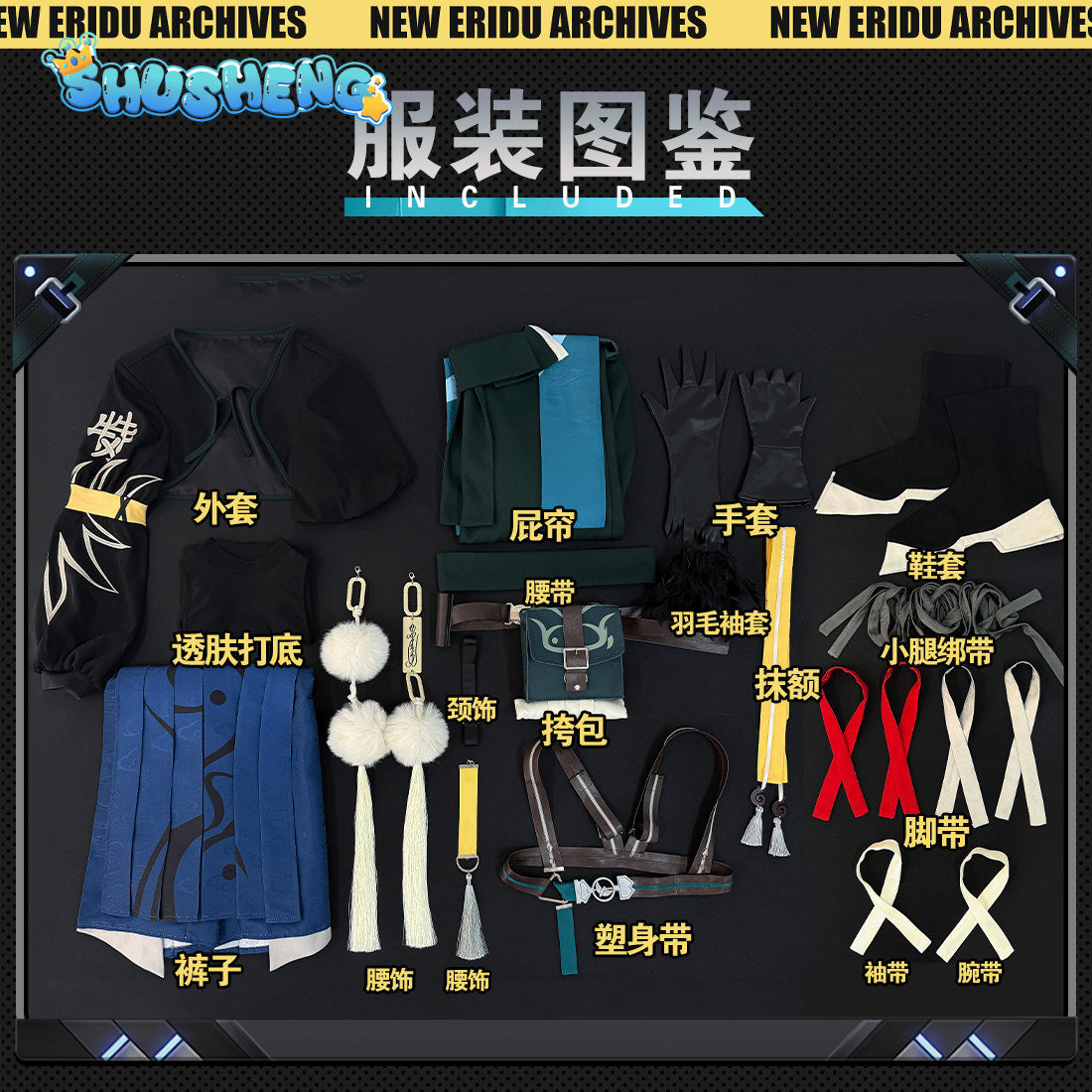 Game Cosplay Series: Zenless Zone Zero Asaba Harumato - Halloween Costume (Anti-Airborne Sixth Division) Cosplay Costume full set Shushengcos S-XL