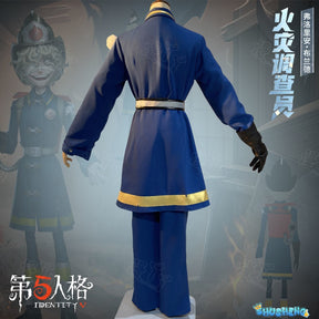 Identity V Florian Brandt Fire Investigator Cosplay Costume Cos Game Anime Party Uniform Hallowen Play Role Clothes Clothing