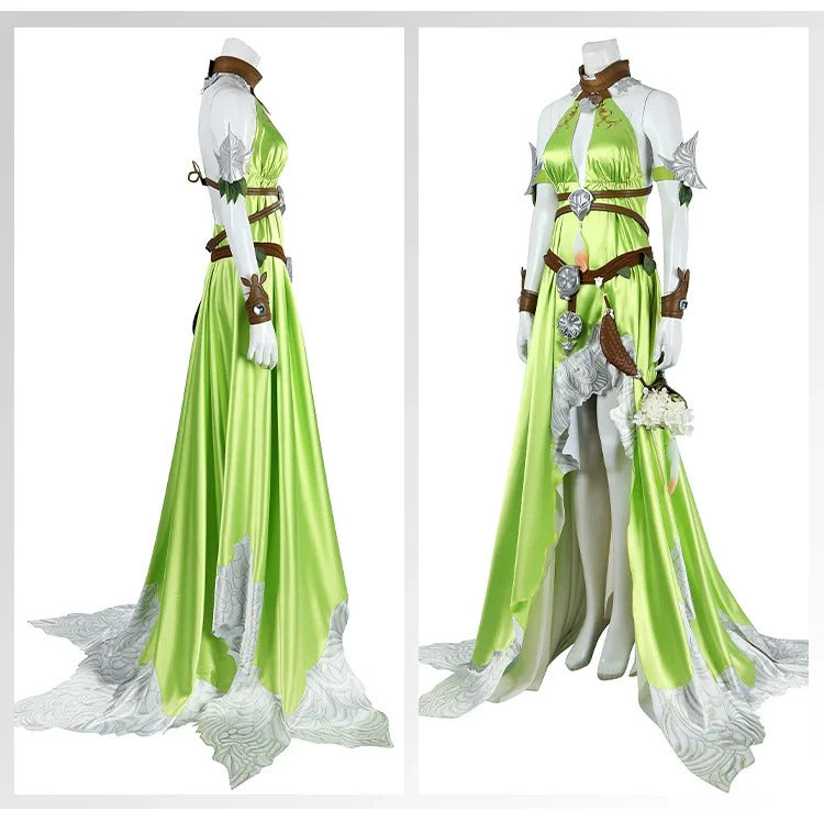 Shusheng Final Fantasy XIV:A Realm Reborn Nophica Cosplay Costume Dress Uniform Hallowen Carnival Part Play Role Clothing