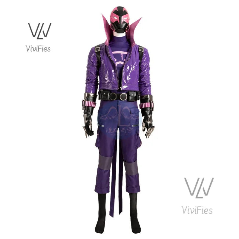 Movie Super Hero Cos Prowler Cosplay Costume Outfits Fantasy Top Pants Sets Halloween Carnival Suit Accessories For Men Roleplay
