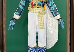 Shusheng-N Game Identity Ⅴ Naib Subedar Mercenary Cosplay Costume Halloween New Fashion Coat Pants Props Wig Men Women Uniform Set S-XXL