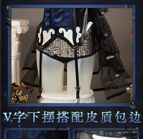 Game Identity Ⅴ Margaretha Zelle Cosplay Costume Uniform Halloween Party for Women Men Carnival Props