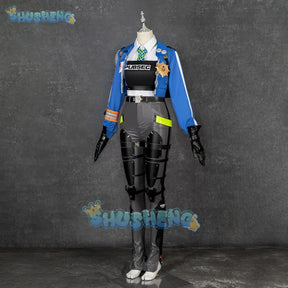 Zenless Zone Zero Zhu Yuan Cosplay Costume Cos Game Anime Party Uniform Hallowen Play Role Clothes