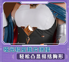Game Genshin Impact Ineffa Cosplay Costume Uniform Halloween Carnival Party Christmas Play Role Clothes Clothing for Women