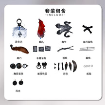 Lupa Cosplay Costume Game Wuthering Waves Uniform Halloween Carnival Party Christmas Play Role Clothes Clothing for Women