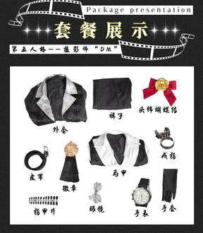 Game Identity V Merciful Photographer DM Joseph Desaulniers Cosplay Costume Fancy Suit Halloween Carnival Uniforms Custom Made