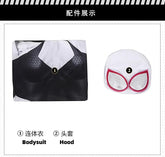 Spider-Man: Across the Spider-Verse Gwen Stacy Spandex Bodysuit Cosplay High quality Costume full set XS-XXXL Shusheng