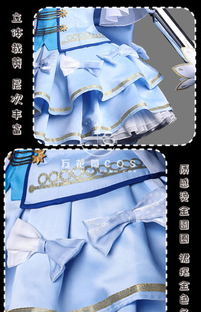 Vladilena·Milize Cosplay Anime 86 -Eightysix- Costume Magical Girl Uniform Dress Halloween Party Role Play Clothing