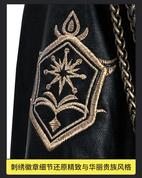 Final Fantasy XIV Lucian Prince's Attire Cosplay Costume Seneschal Prince Set Uniform Halloween Carnival Party Clothing