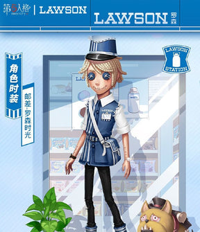 Game Identity V Cosplay Costumes Postman Victor Grantz Cosplay Costume Survivor Uniform Suits Clothes Blue Uniform