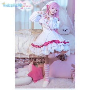 Taki Shiina Anon Chihaya Takamatsu Tomori Bang Dream!Cosplay Costume Halloween sleepwear party dress socks accessories prop set