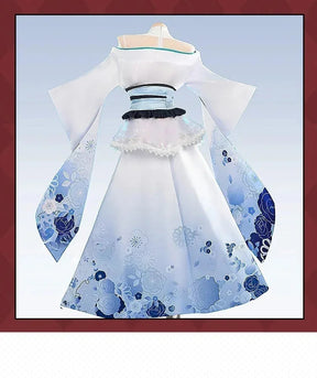 NIKKE：The Goddess of Victory Cinderella Cosplay Costume Halloween Party Elegant Kimono Dress Props Wig Gloves Woman New Uniform
