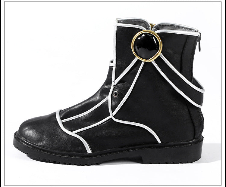 Shusheng-R Clair Obscur:Expedition 33 Verso Cosplay Costume Halloween Men's Fantasy Uniform Coat Props Shoes Accessories Set