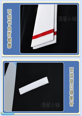 Anime Cardcaptor Sakura Cosplay Costume Kinomoto Sakura Li Syaoran School Uniform Outfit Halloween High Quality Anime Costumes