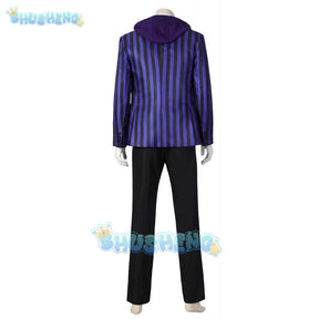 Wednesday 2 Xavier Thorpe Ajax Petropolus Cosplay Costume Nevermore Academy Uniform Halloween Carnival Party Christmas Play Role