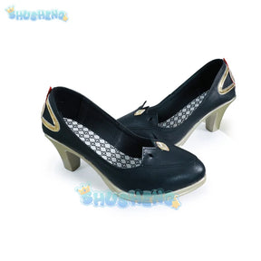 Lingsha shoes cosplay game honkai: Star Rail Universal fashion high-heels women Halloween party role play accessories Shusheng