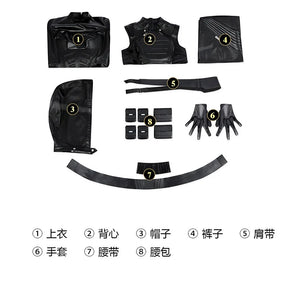Thunderbolts Ghost Cosplay Costume Uniform Halloween Carnival Party Christmas Play Role Clothes Clothing for Women