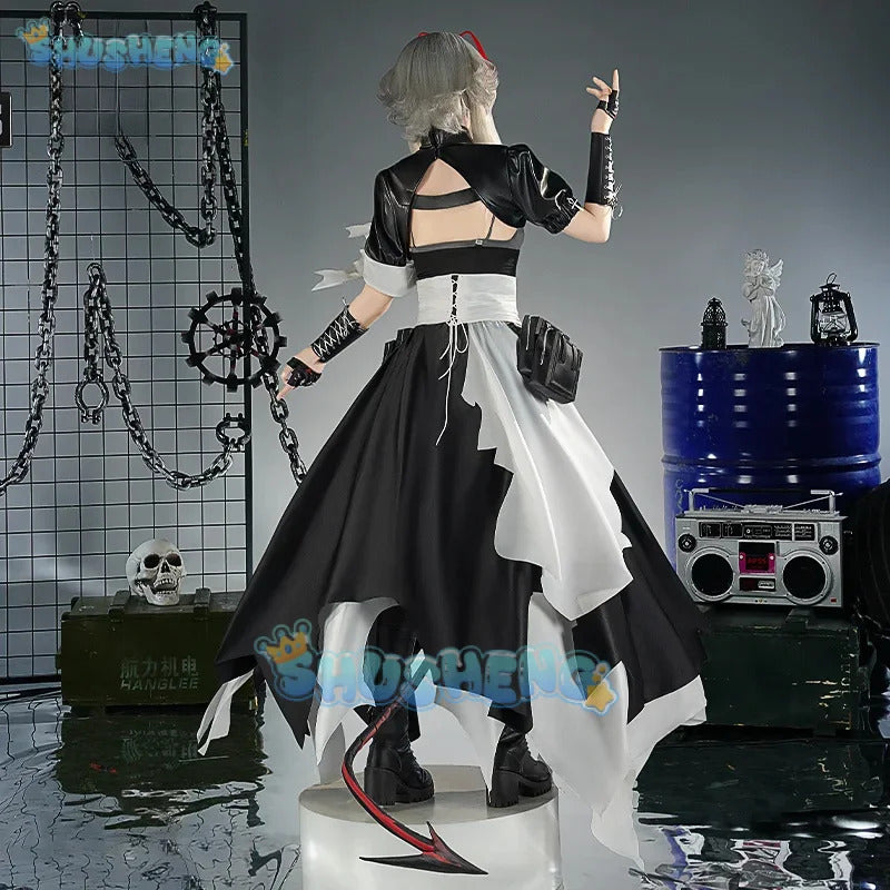 Game Arknights Wiš'adel Cosplay Costume W Supernova Uniform Halloween Carnival Party Christmas Play Role Clothes Clothing