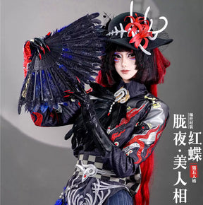 Shusheng-R Game Identity ⅤMichiko Geisha Gorgeous Dress Cosplay Costume S-XXL
