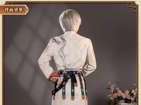 Shusheng Love and Deepspace Xavier Cosplay Costume Pants Coat Pprop Embroidery Uniform Women Men Halloween Role Play Outfit