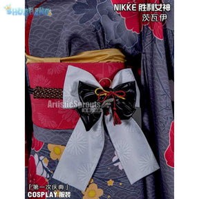NIKKE：The Goddess of Victory  Zwei Cosplay Costume Halloween party new kimono dress accessories props wig woman uniform set