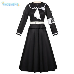 Amemiya Darumi Sizuhara Hiruko Sumino Takumi Omokage Yugamu The Hundred Line -Last Defense Academy cosplay Halloween costume set