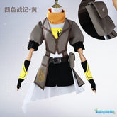 Anime RWBY Cosplay Yang Xiao Long Costume Sexy Jacket Yellow Black Y2K Oversleeve Desert Punk Lolita Halloween Party Customized