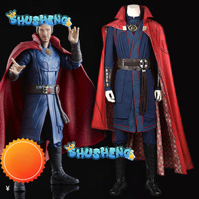 Doctor Strange 2  Multiverse of Stephen Strange Cosplay Costume Halloween party adult man  size complete set