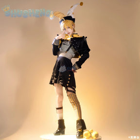 Anime Kagamin Len Rin Cosplay Costume Hat scarf socks accessories Halloween Christmas cute fashion Woman Men Len New uniform set